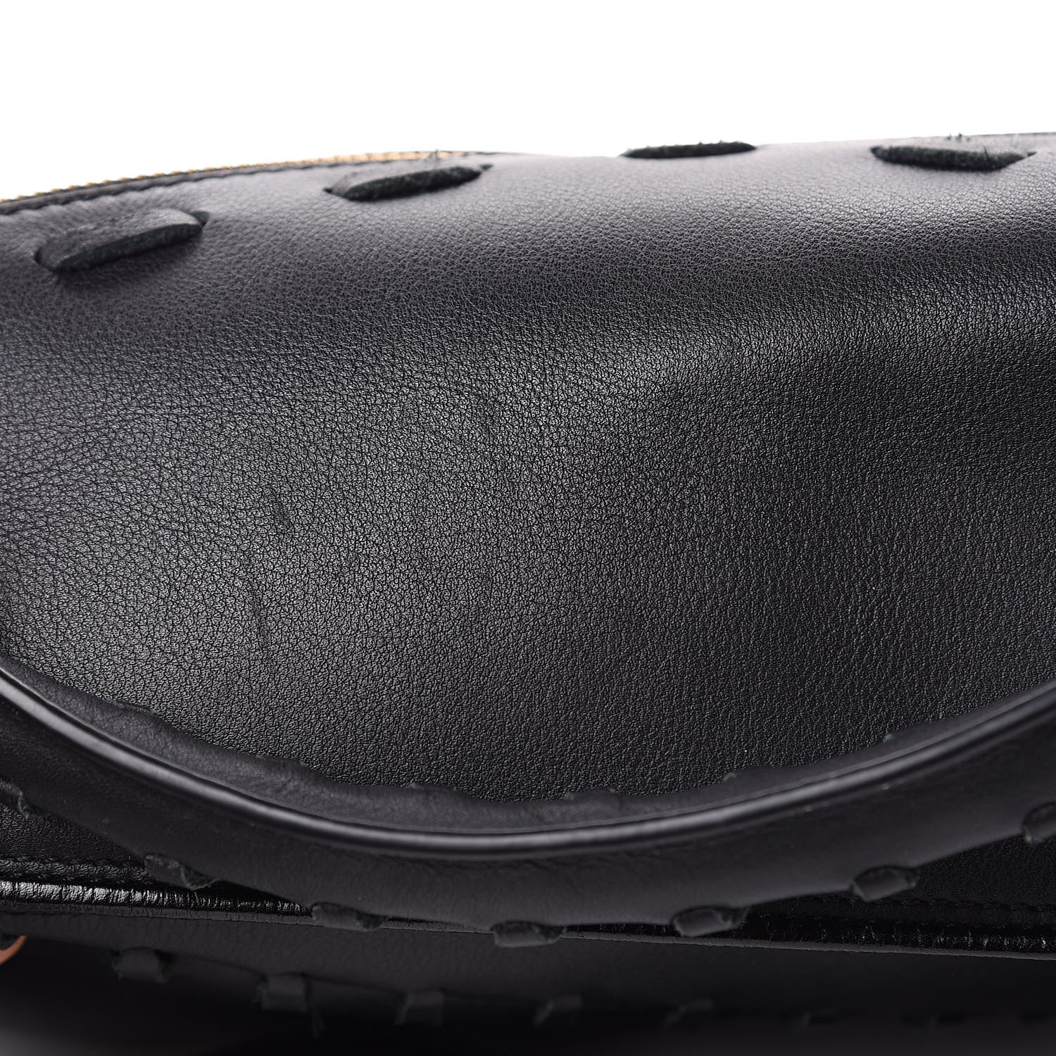 Loewe Calfskin Small Whipstitch Puzzle Bag Black 13 of 13