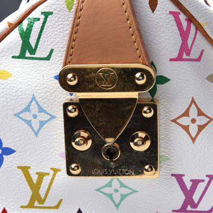 Louis Vuitton Monogram Multicolor Speedy 30 White 13 of 25