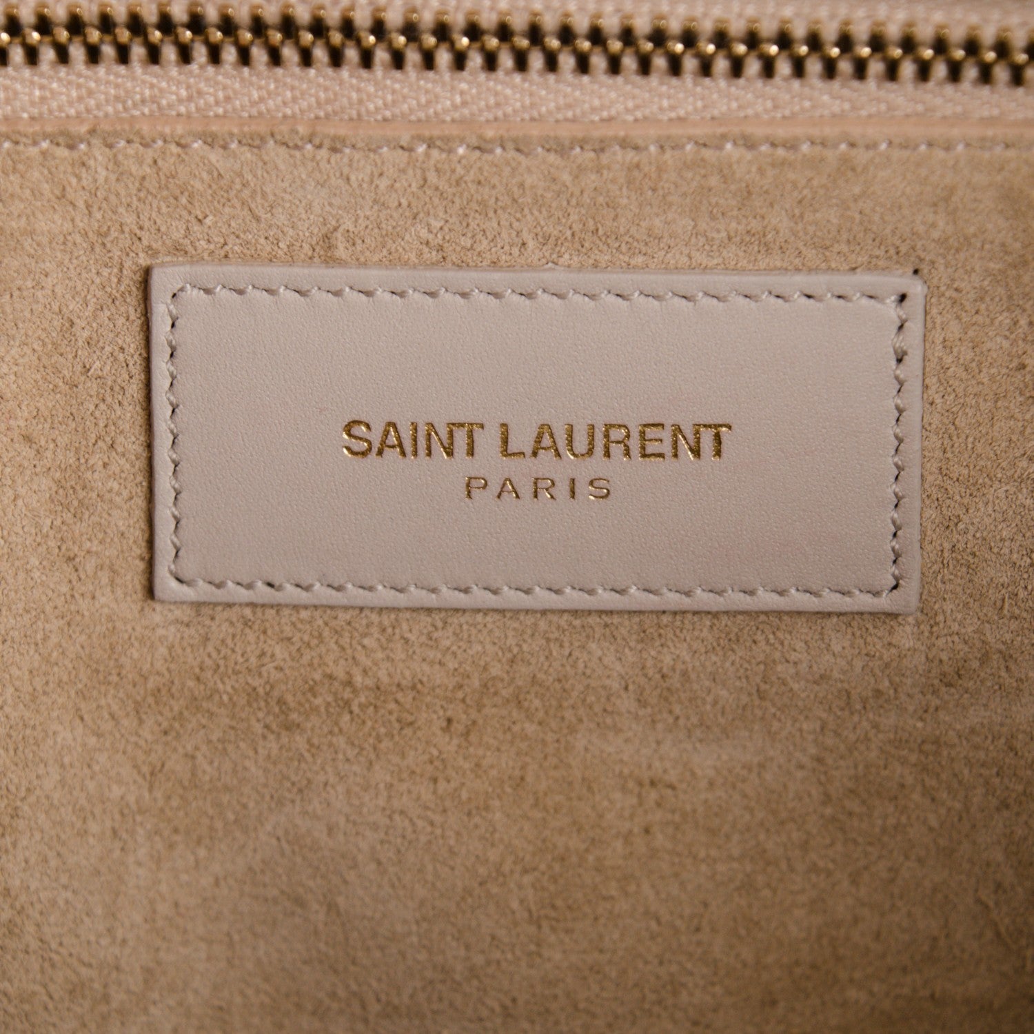 Saint Laurent Calfskin Classic Duffle 6 Dove White 7 of 9