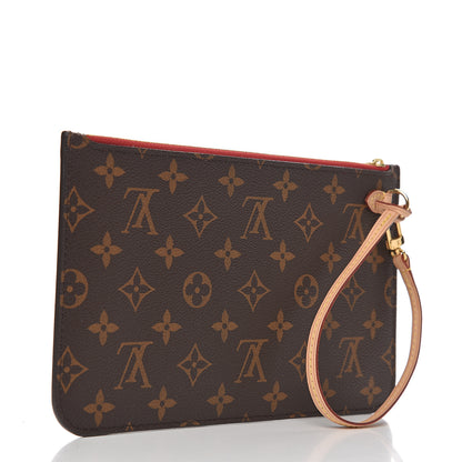 Louis Vuitton Monogram Neverfull MM GM Pochette Cherry 2 of 7