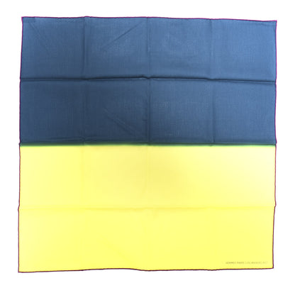 Hermes Cotton Scarf Colvert Lime 1 of 3