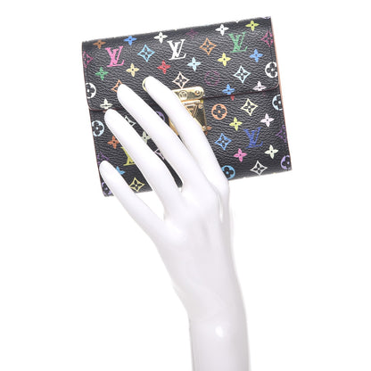 Louis Vuitton Monogram Multicolor Koala Wallet Black 2 of 9
