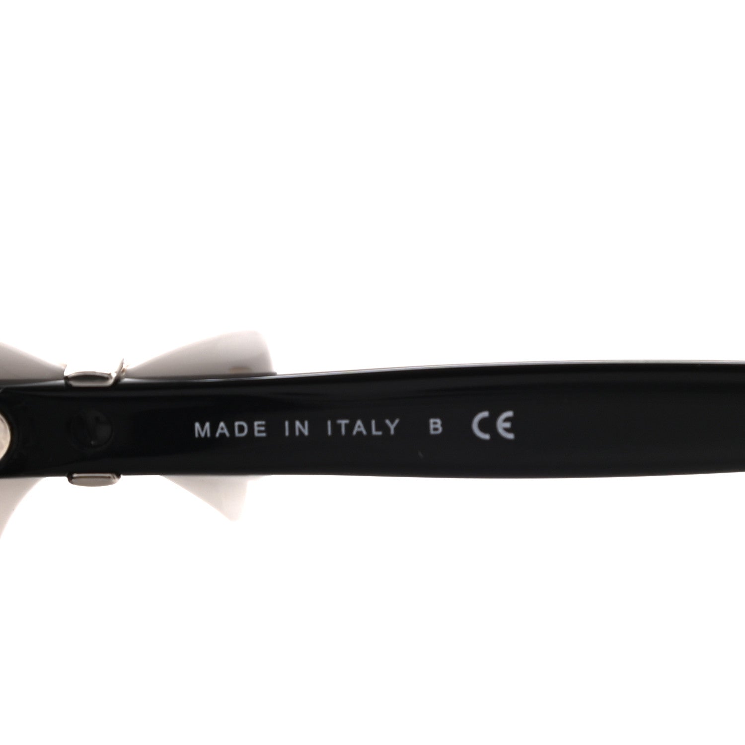 Chanel CC Bow Sunglasses 5171 Black White 6 of 7