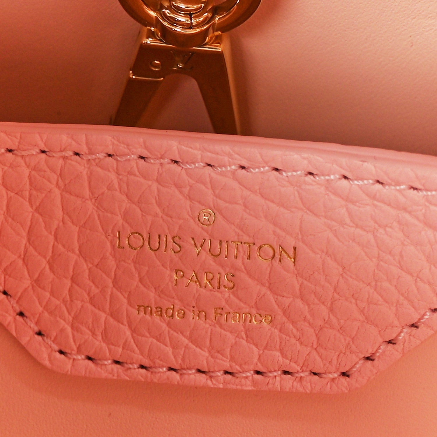 Louis Vuitton Taurillon Capucines BB Rose Jasmin 6 of 8