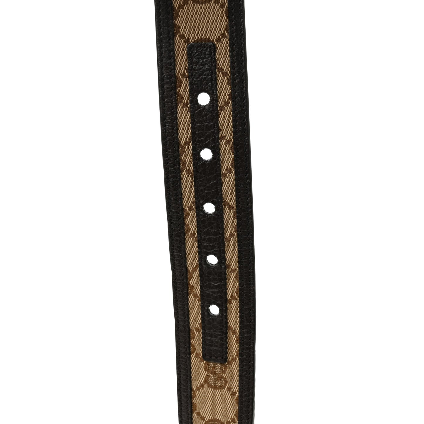 Monogram Dollar Calfskin 40mm Belt 105 42 Beige Ebony Testa Di Moro