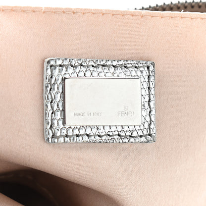 Fendi Beaded Small Oyster Silver 8 of 10