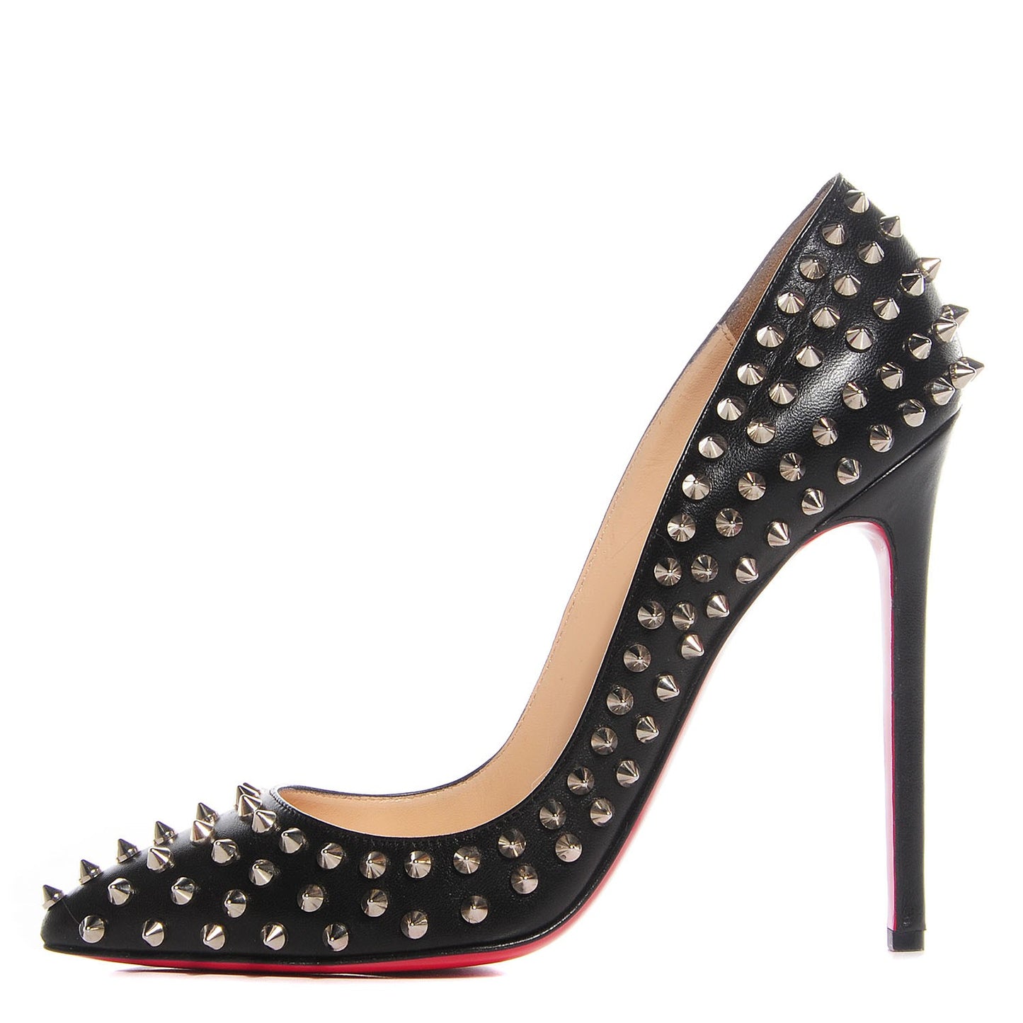 Nappa Pigalle Spikes 120 Pumps 39 Black