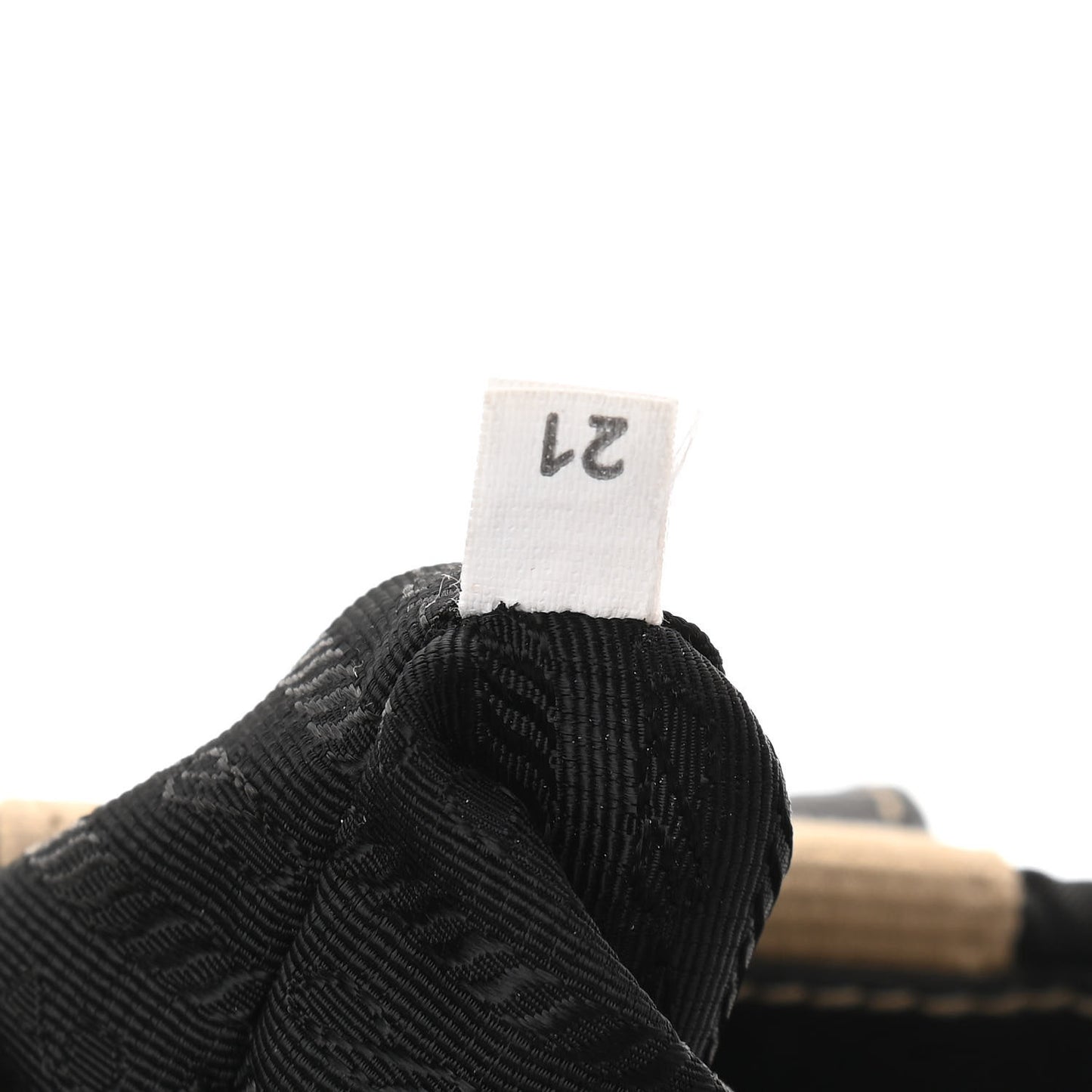 Tessuto Nylon Vitello Foldover Buckle Satchel Black