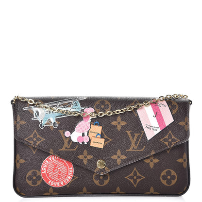 Louis Vuitton Monogram World Tour Pochette Felicie 1 of 9