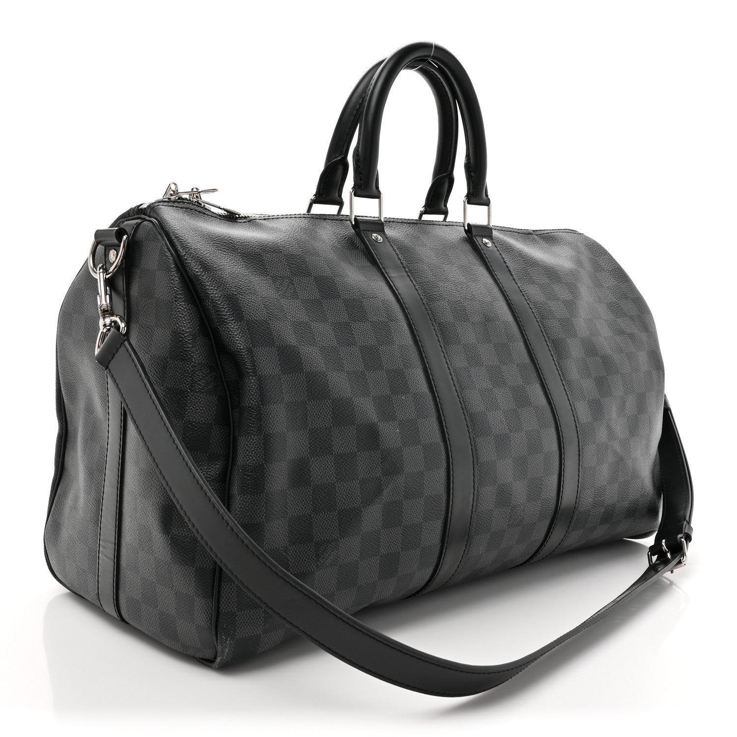 Louis Vuitton Damier Graphite Keepall Bandouliere 45 3 of 13