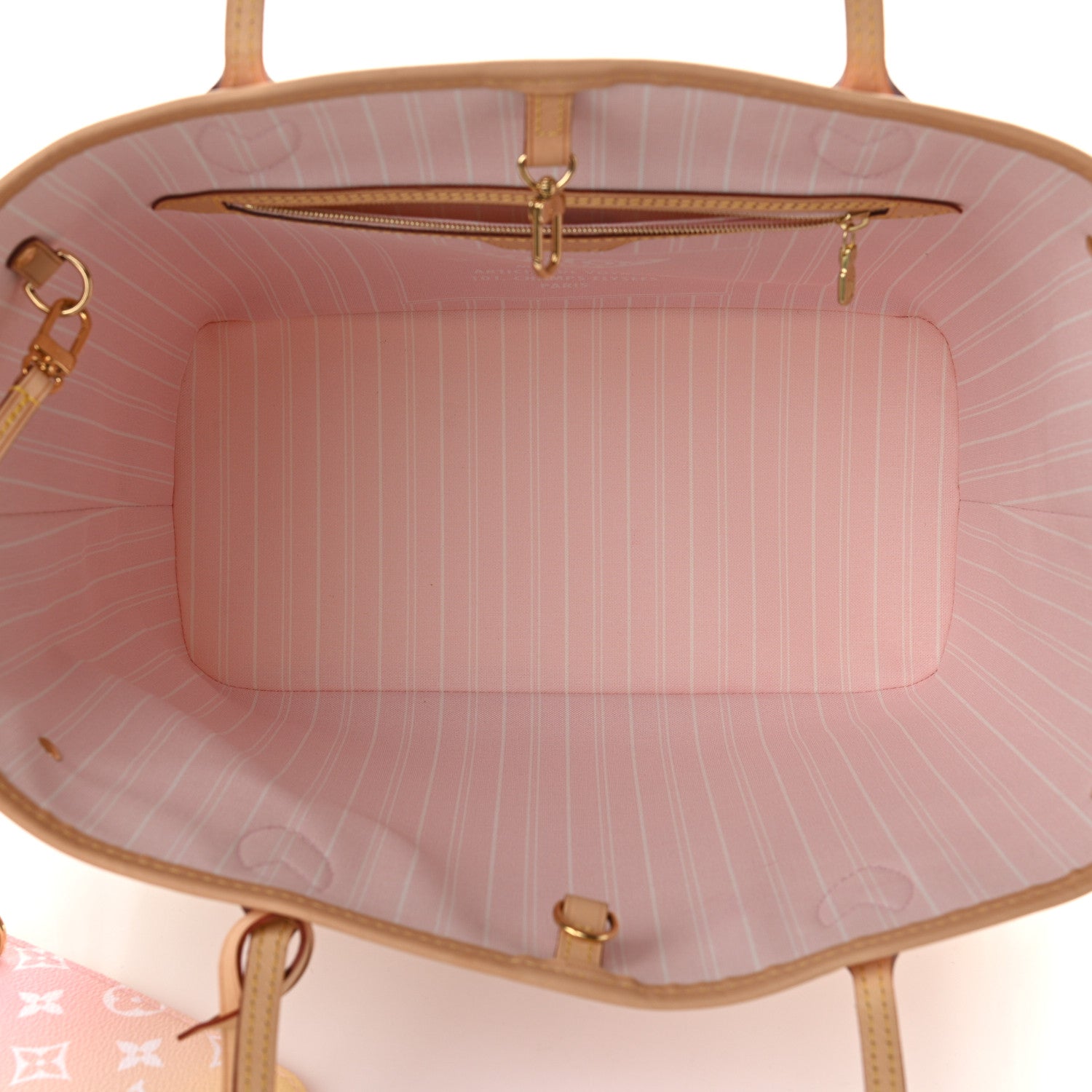 Louis Vuitton Monogram Giant By The Pool Neverfull MM Light Pink 6 of 12