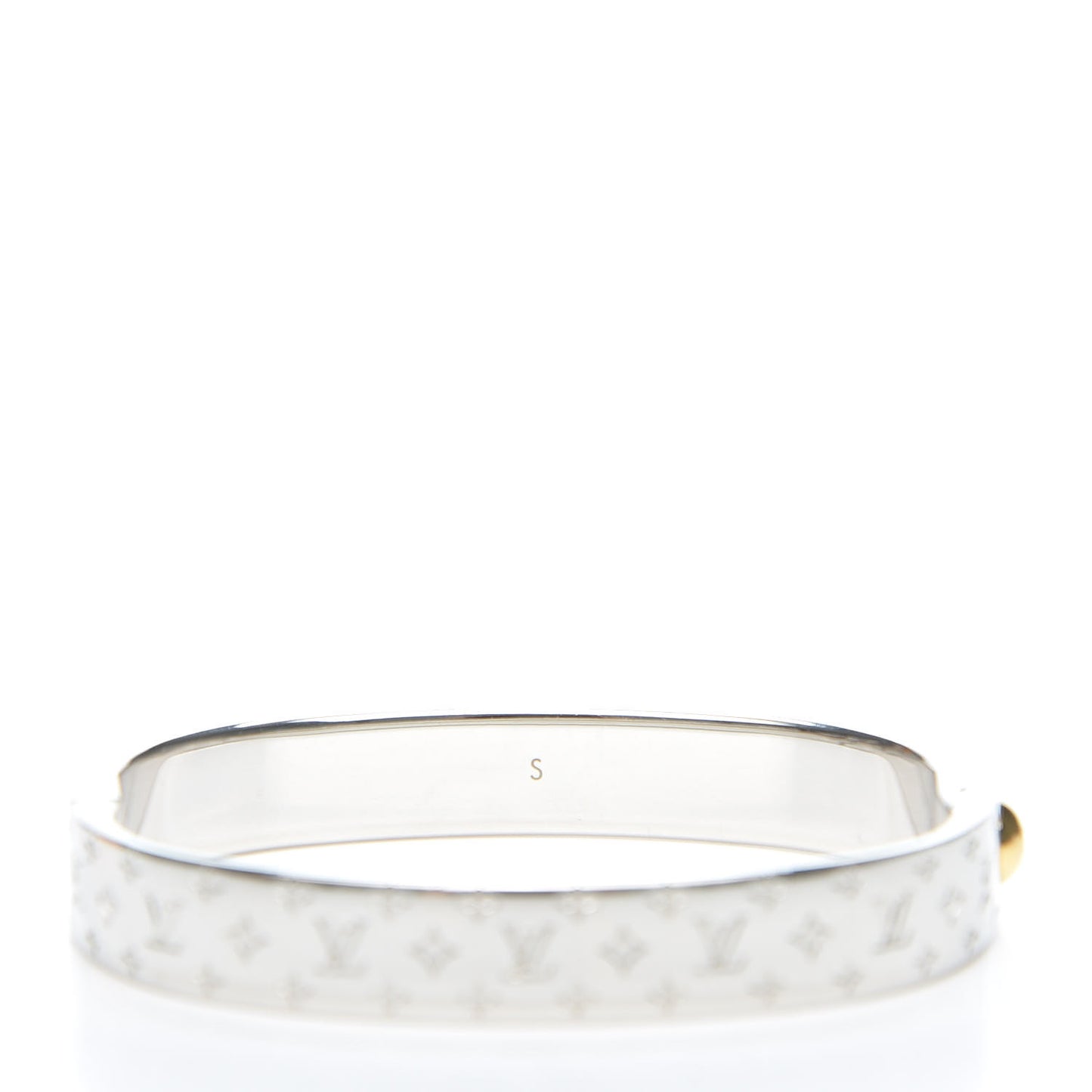 Palladium Monogram Nanogram Cuff S