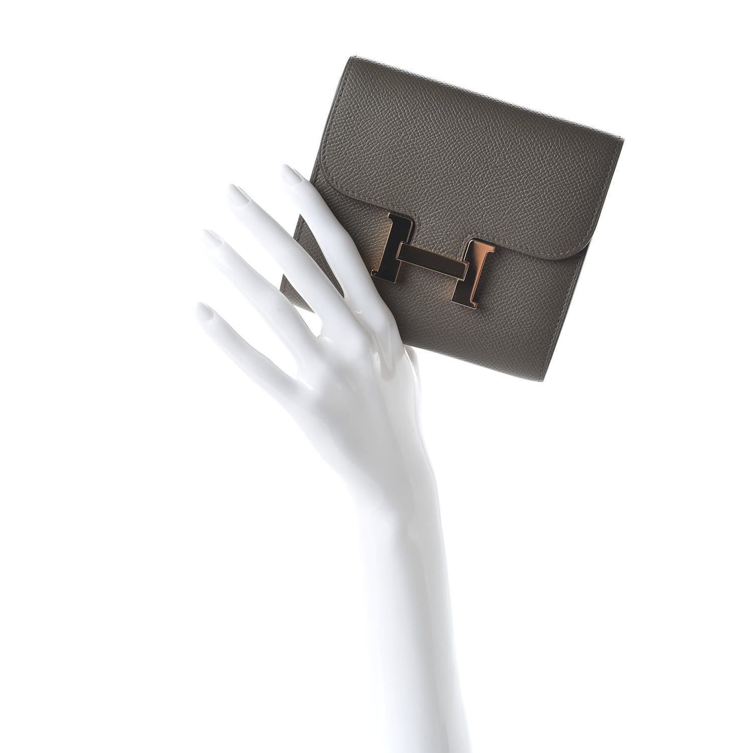 Hermes Epsom Constance Short Wallet Etain 2 of 10