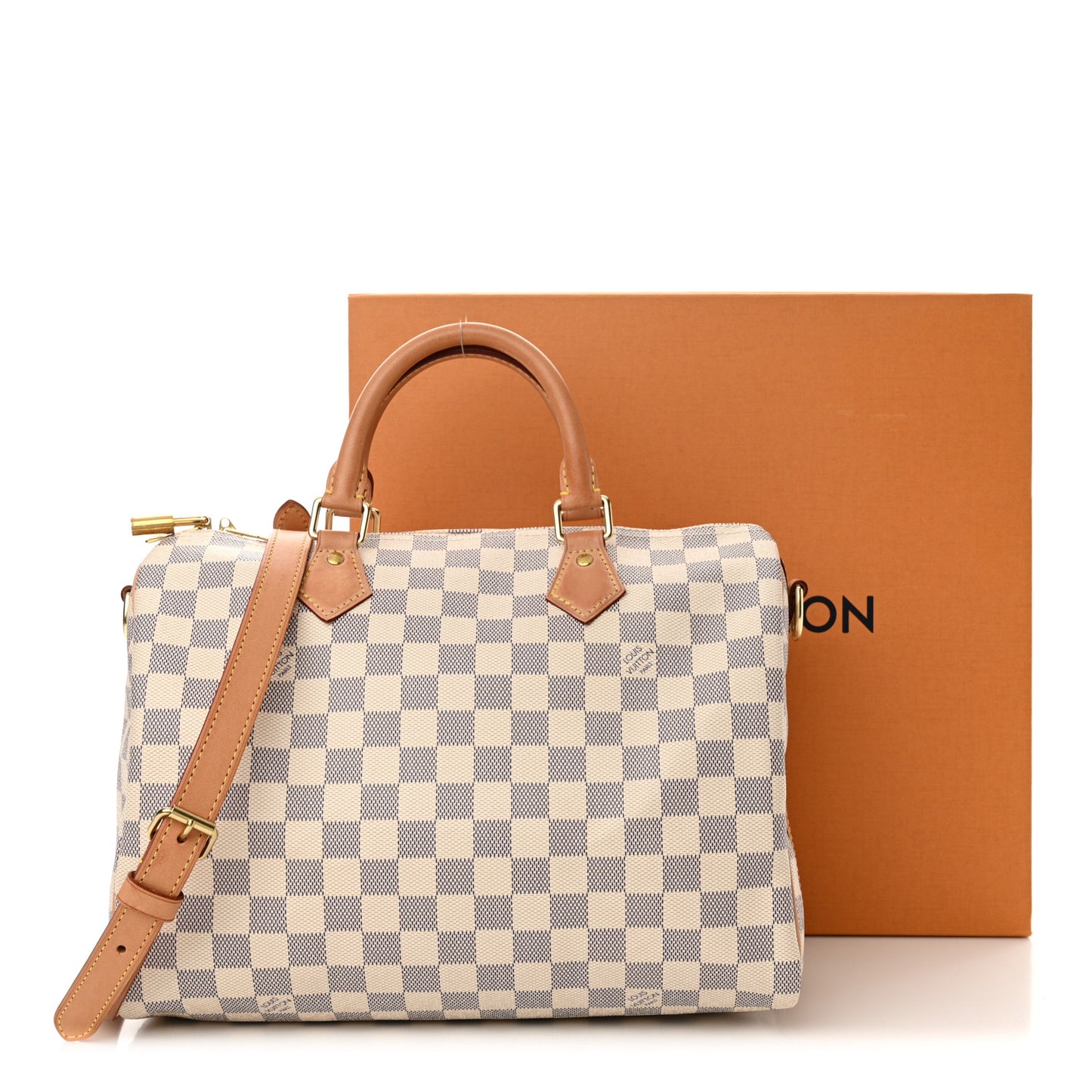 Damier Azur Speedy Bandouliere 30