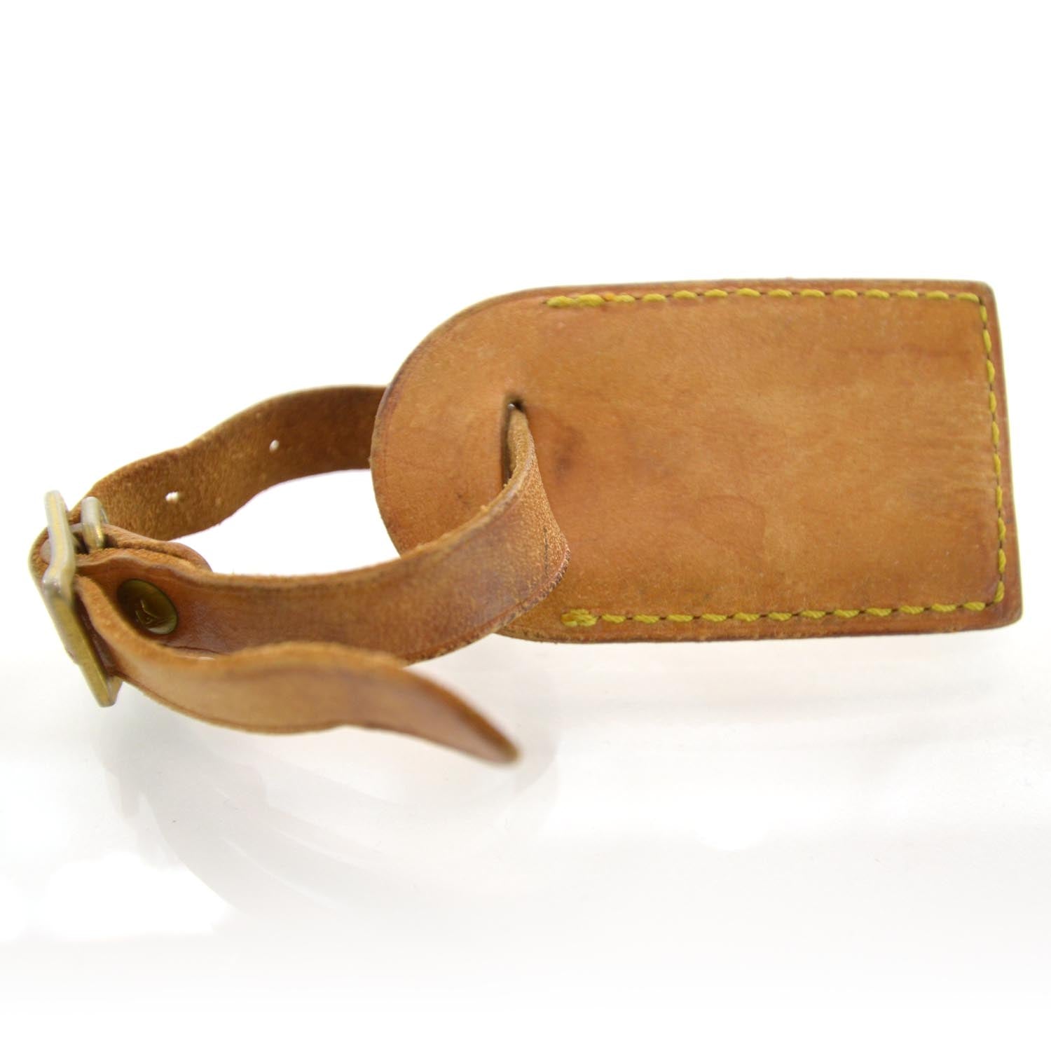 Louis Vuitton Vachetta Leather Luggage Tag 2 of 4