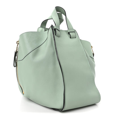 Loewe Soft Grained Calfskin Medium Hammock Shoulder Bag Light Green 3 of 9