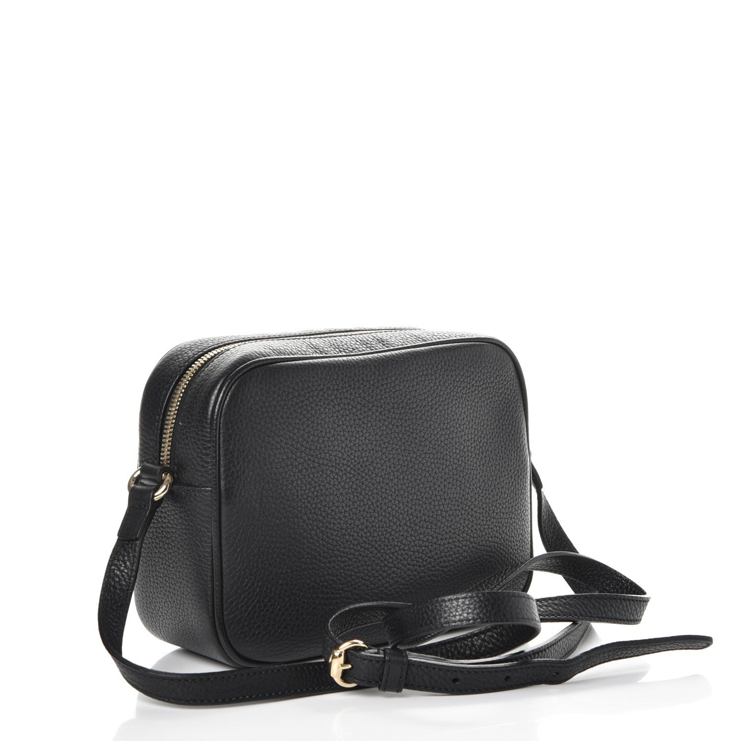 Gucci Pebbled Calfskin Small Soho Disco Bag Black 3 of 8