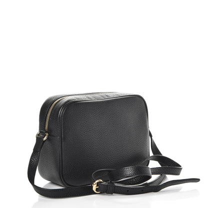 Gucci Pebbled Calfskin Small Soho Disco Bag Black 3 of 8