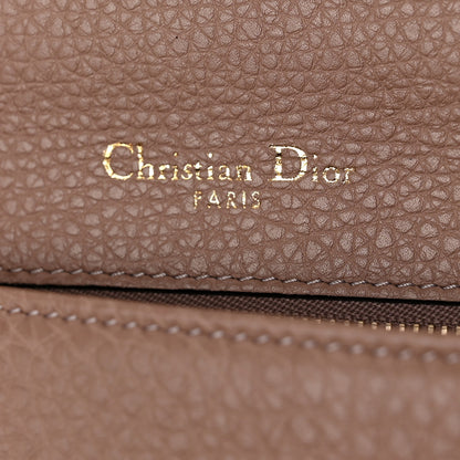 Christian Dior Grained Calfskin Small Diorama Flap Bag Taupe 5 of 13