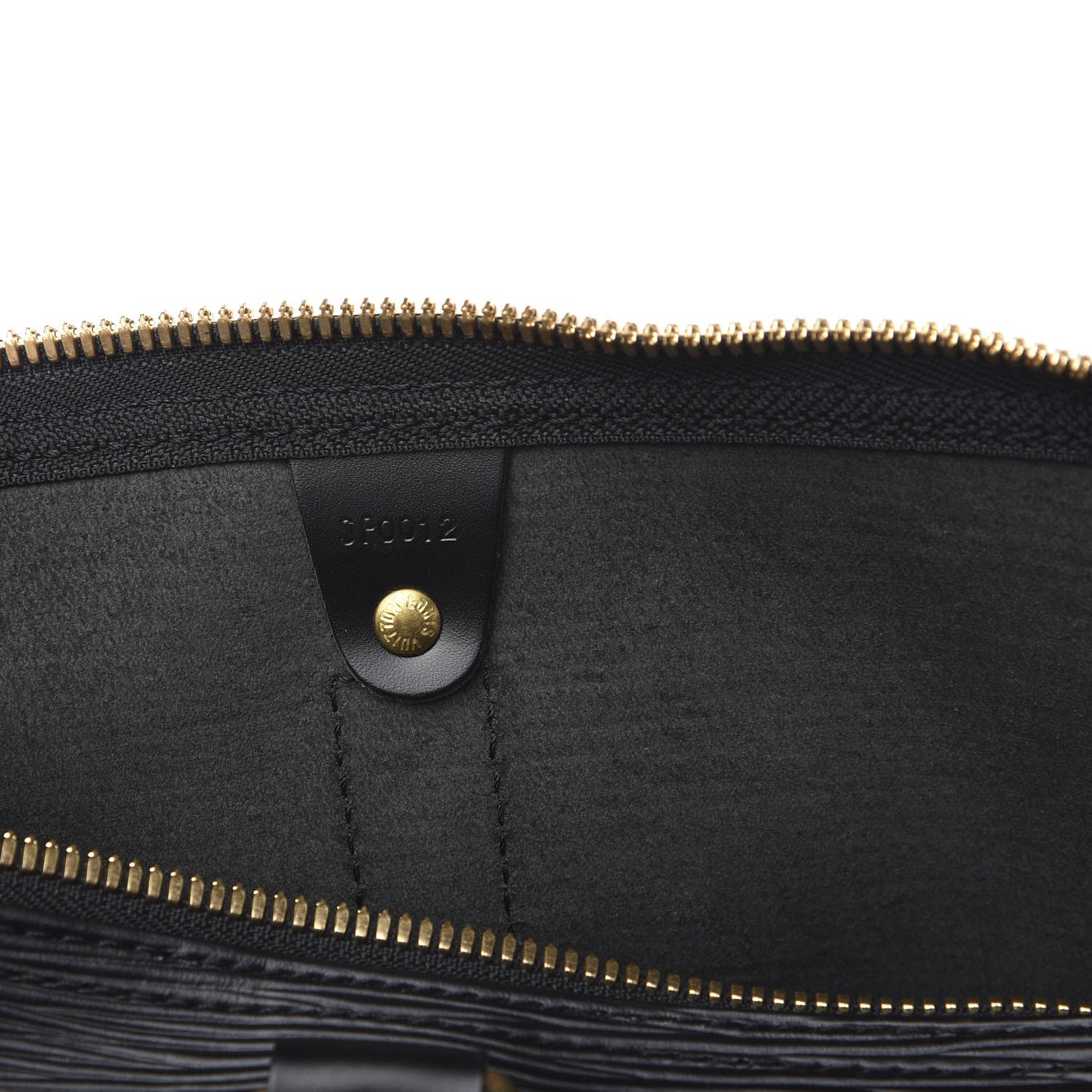Louis Vuitton Epi Keepall 50 Black 5 of 8