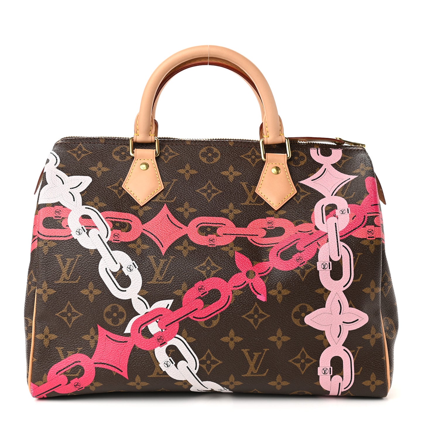 Monogram Bay Speedy 30 Rose Ballerine Poppy