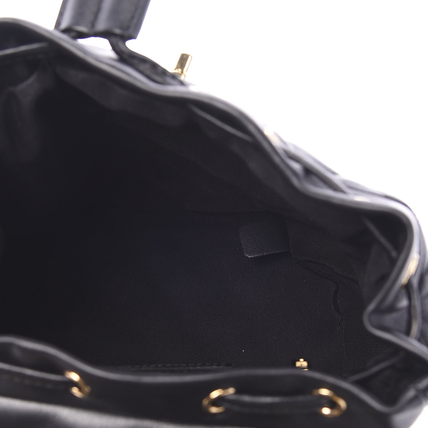 Chanel Calfskin Quilted Mini Urban Spirit Backpack Black 4 of 9