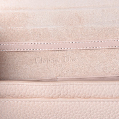 Christian Dior Grained Calfskin Diorama Wallet on Chain Pouch Nude 5 of 10