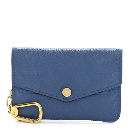 Louis Vuitton Empreinte Key Pouch Denim 1 of 8
