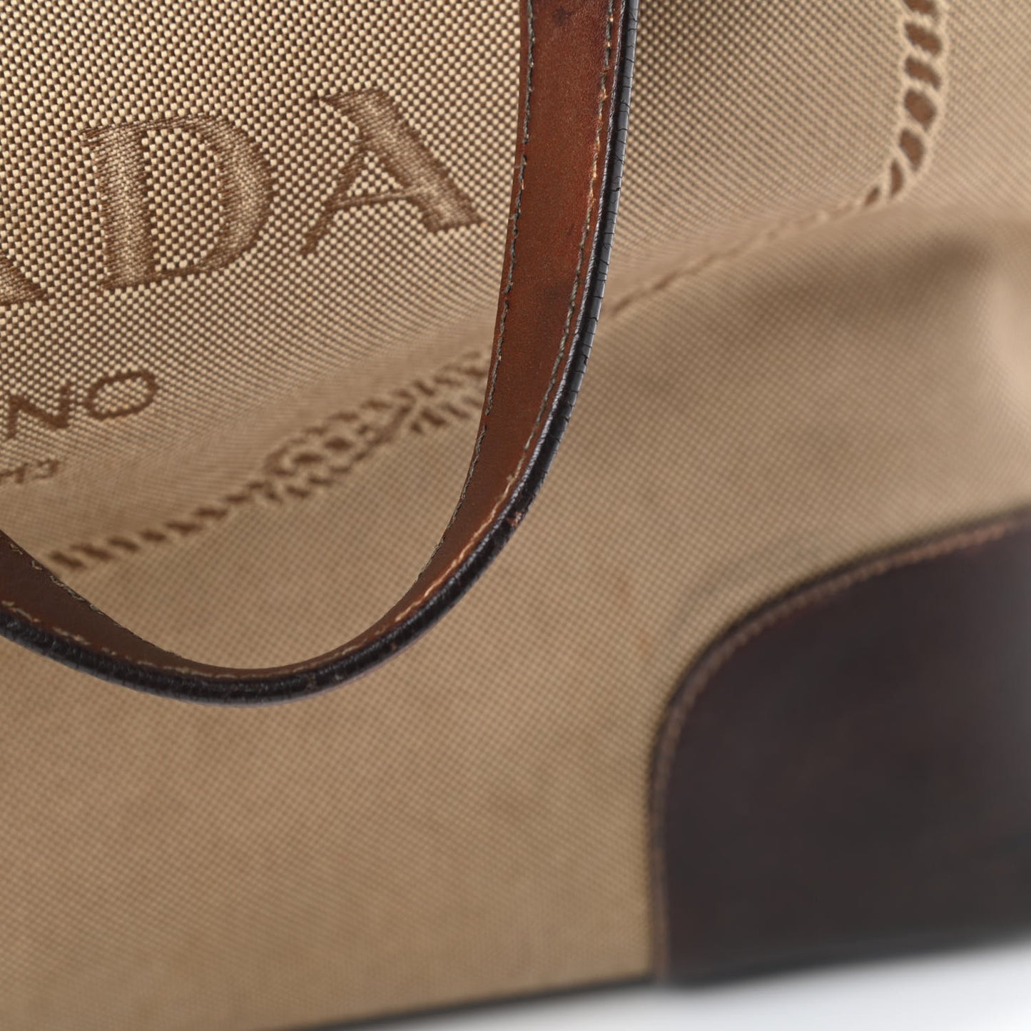 Jacquard Logo Tote Corda Moro