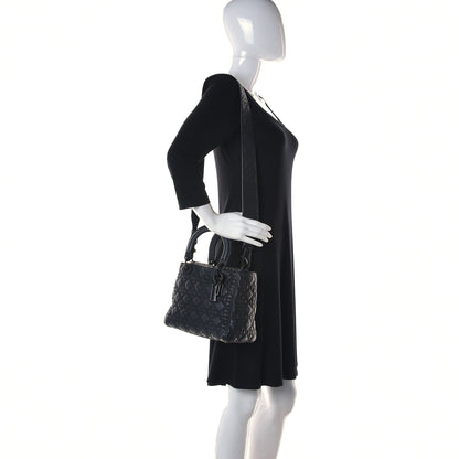 Christian Dior UItra Matte Calfskin Cannage Studded Medium Supple Lady Dior Black 3 of 16