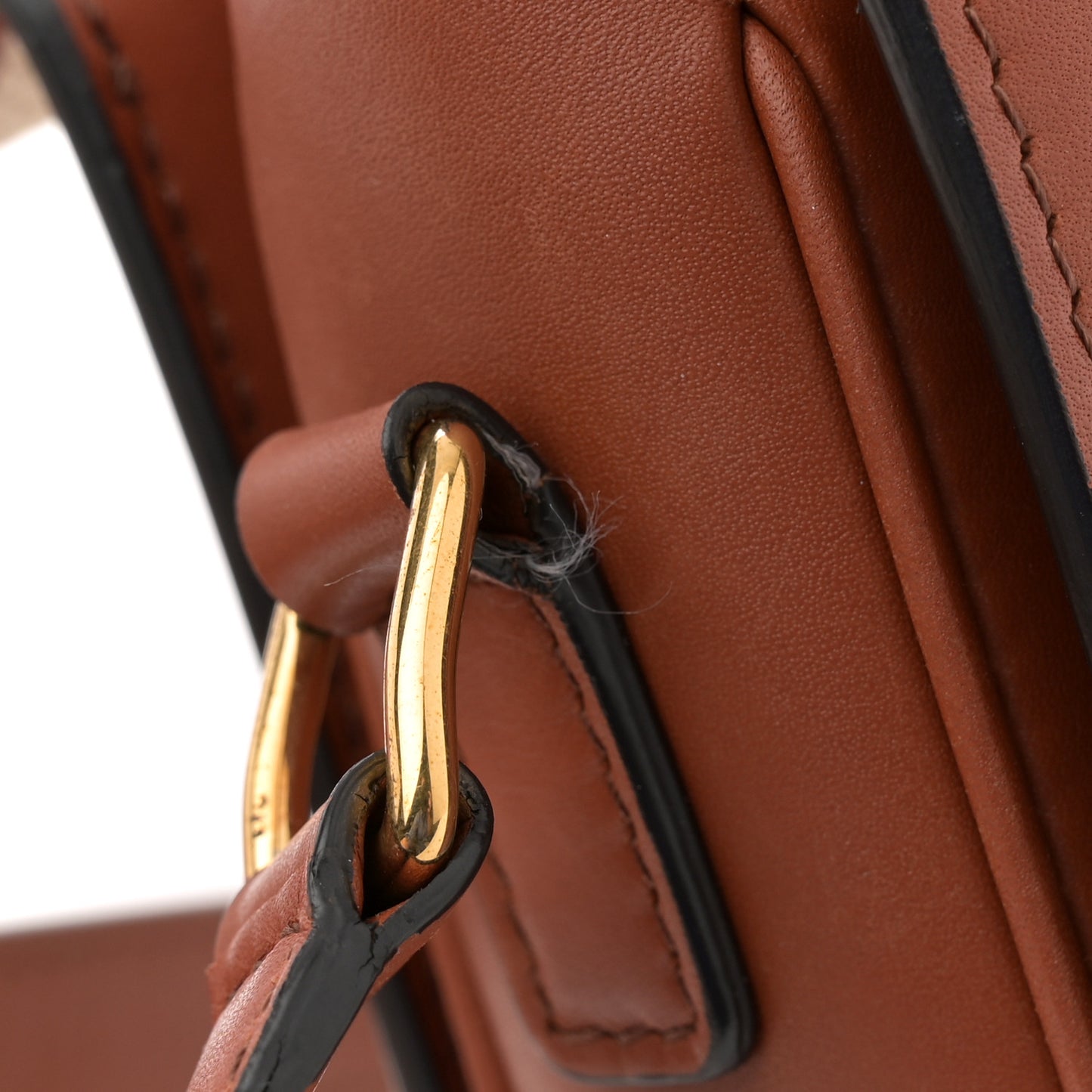Textile Natural Calfskin Teen Triomphe White Tan