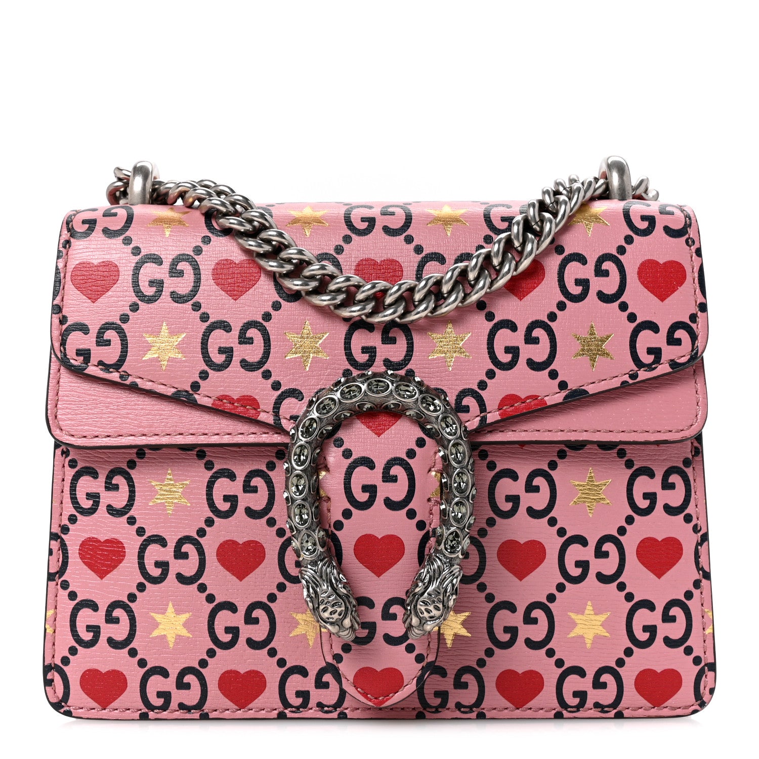 Gucci Calfskin Valentine's Day Exclusive Mini Dionysus Shoulder Bag 1 of 11