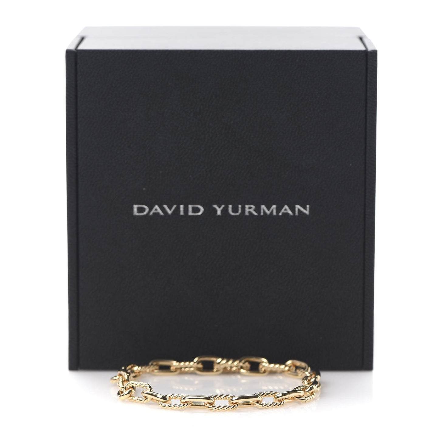 18K Yellow Gold 6mm Madison Classic Chain Bracelet