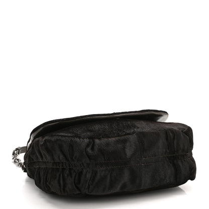 Chanel Pony Hair Sharpei Flap Tote Black 4 of 11