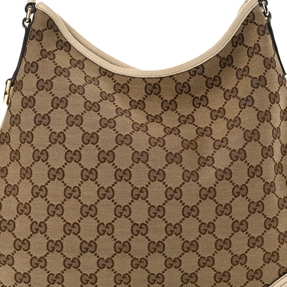 Gucci Monogram Medium New Britt Hobo Off White 8 of 13
