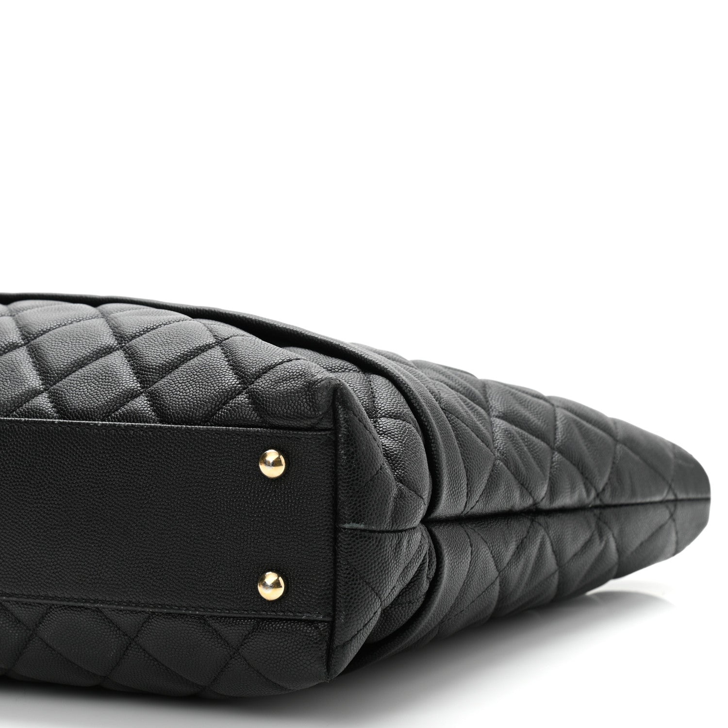 Chanel Caviar Quilted Rolled Up Tote Black 10 of 11