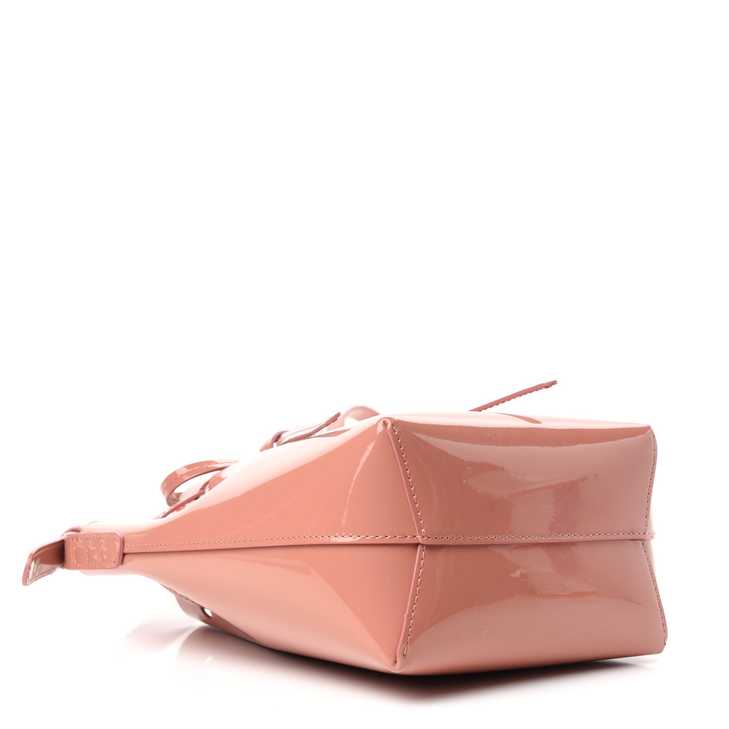 Patent Calfskin Mini Mini Bucket Blush
