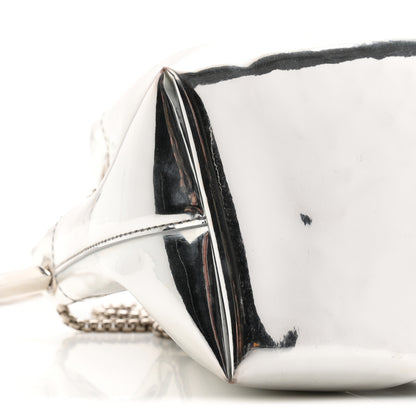 Jimmy Choo Metallic Patent Bon Bon Bag Silver 9 of 10