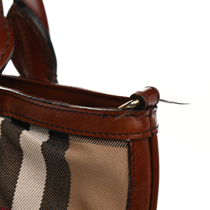 Burberry House Check Tote Dark Tan 26 of 31