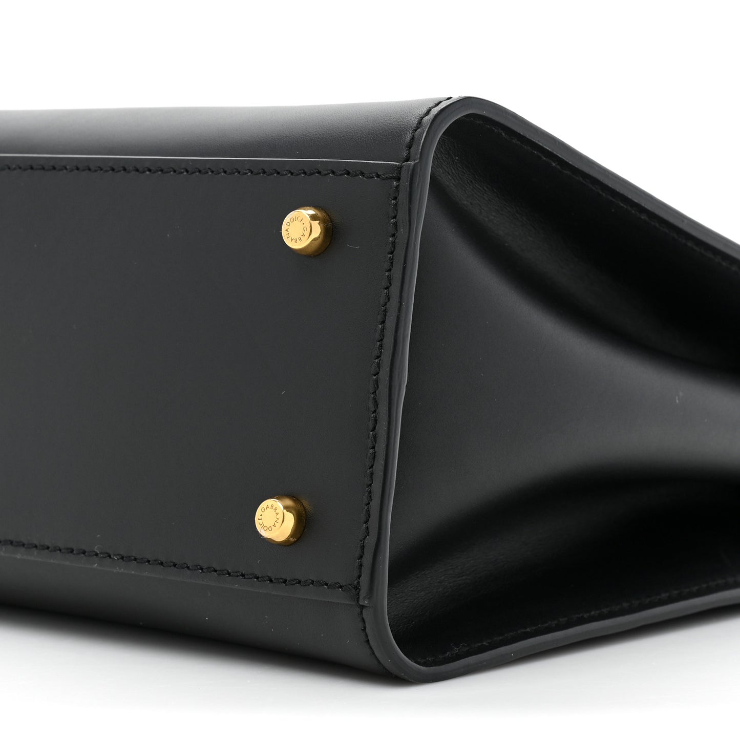 Calfskin Miss Sicily Satchel Black