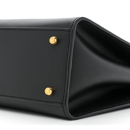 Dolce & Gabbana Calfskin Miss Sicily Satchel Black 11 of 16