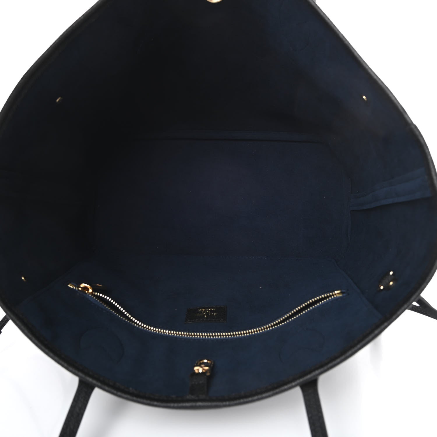 Louis Vuitton Empreinte Monogram Giant Neverfull MM Black 5 of 11