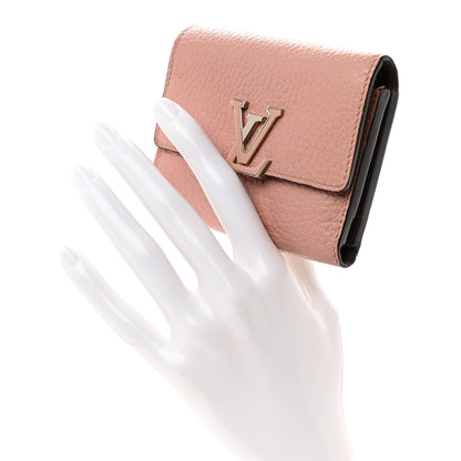 Louis Vuitton Taurillon Capucines XS Wallet Magnolia 2 of 6