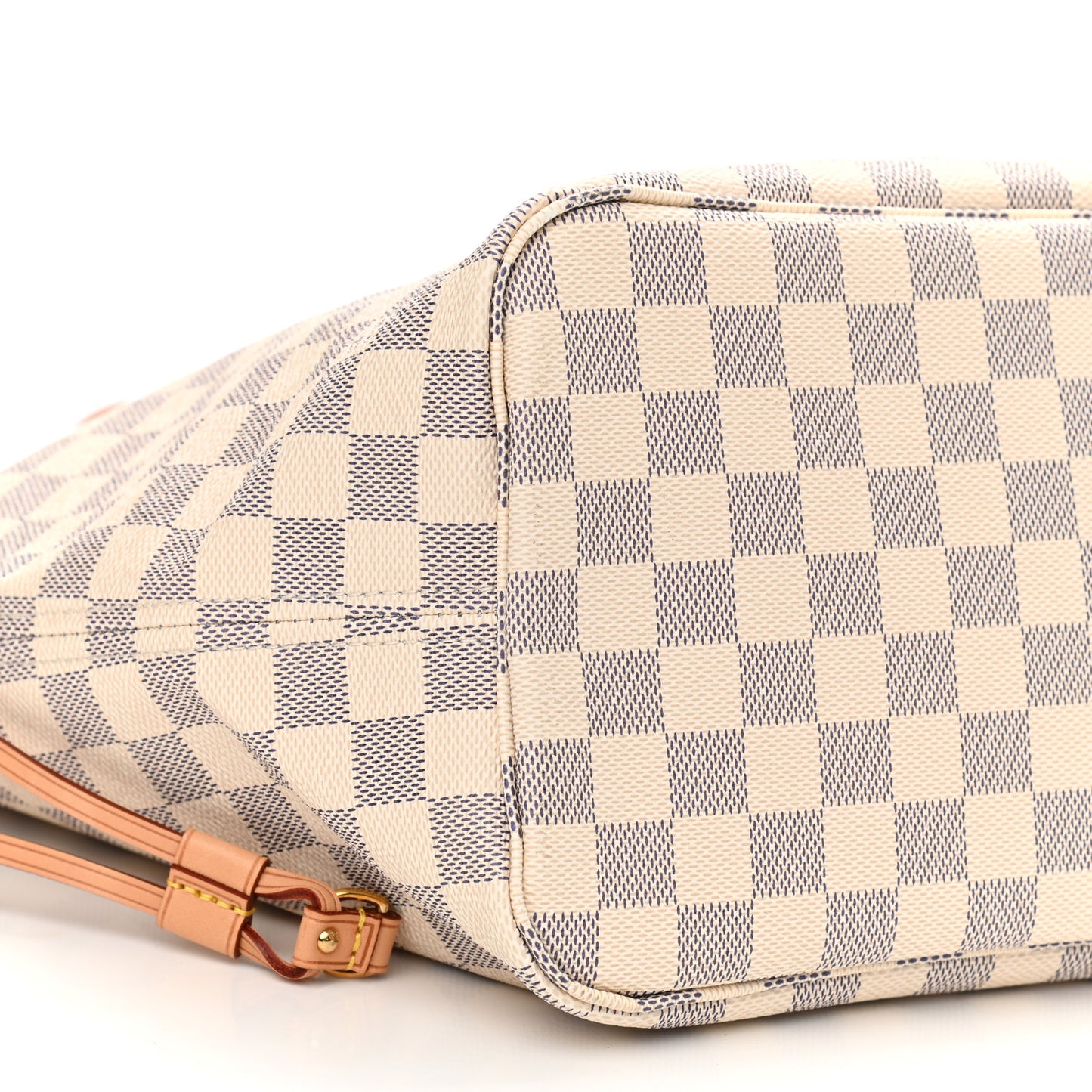 Damier Azur Neo Neverfull MM Rose Ballerine