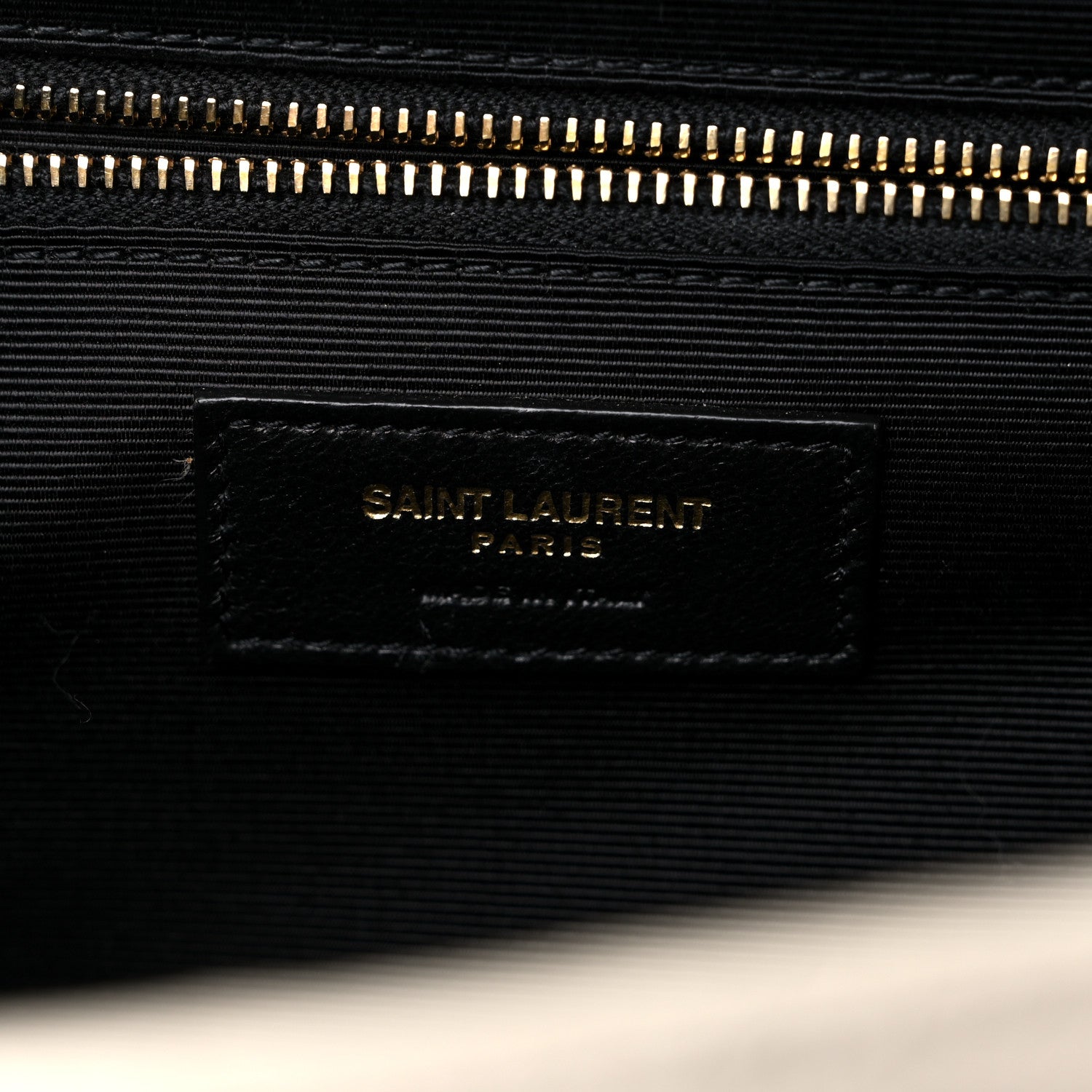 Saint Laurent Grain De Poudre Textured Mixed Matelasse Large Triquilt Monogram Satchel Porcellana 6 of 10