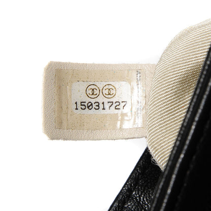 Chanel Washed Lambskin Chain Around Mini Flap Black 7 of 7
