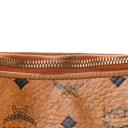 MCM Visetos Shoulder Bag Cognac 15 of 16