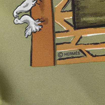 Hermes Silk Les Boxes Scarf 90 5 of 5