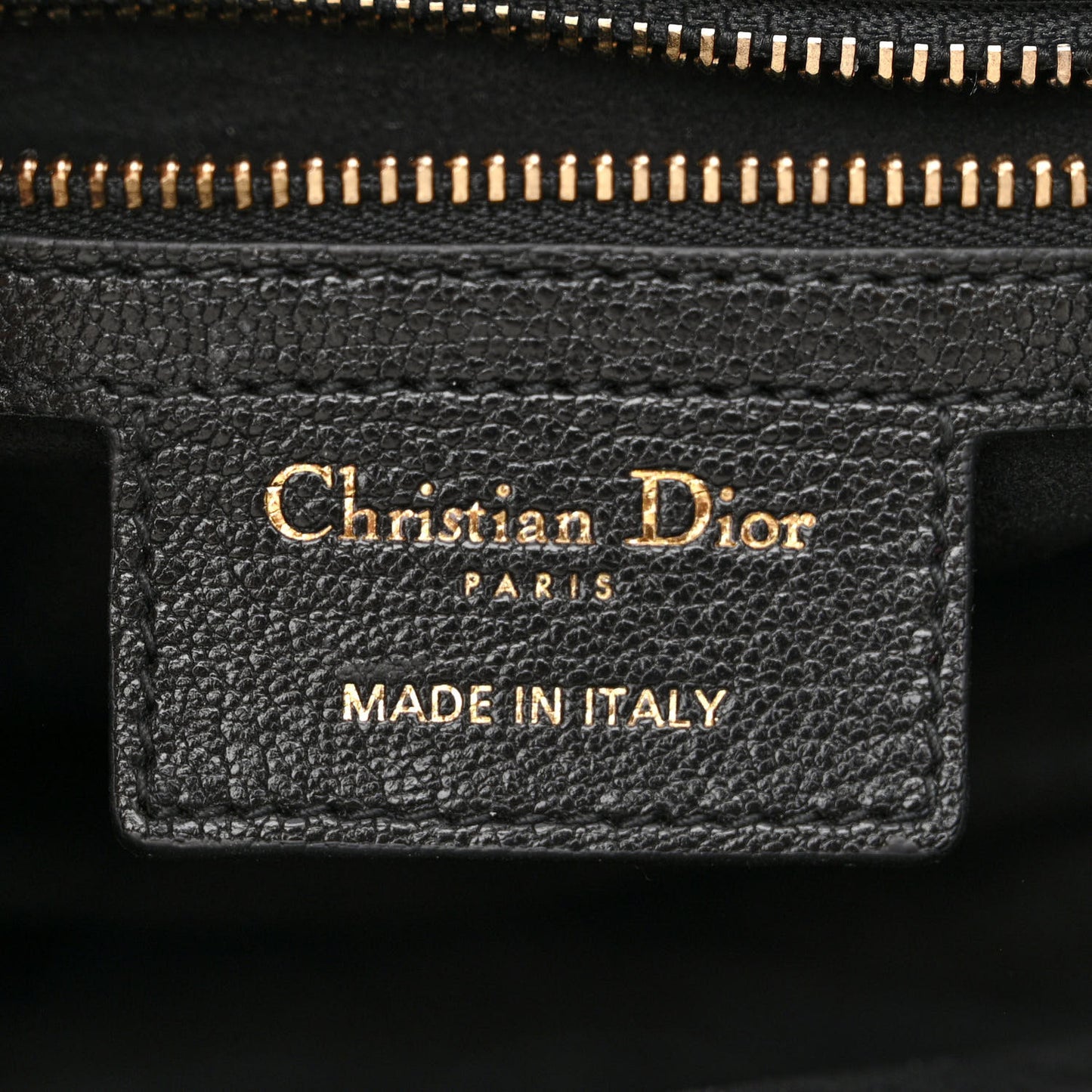 Shiny Goatskin Saddle Bag With Strap Black
