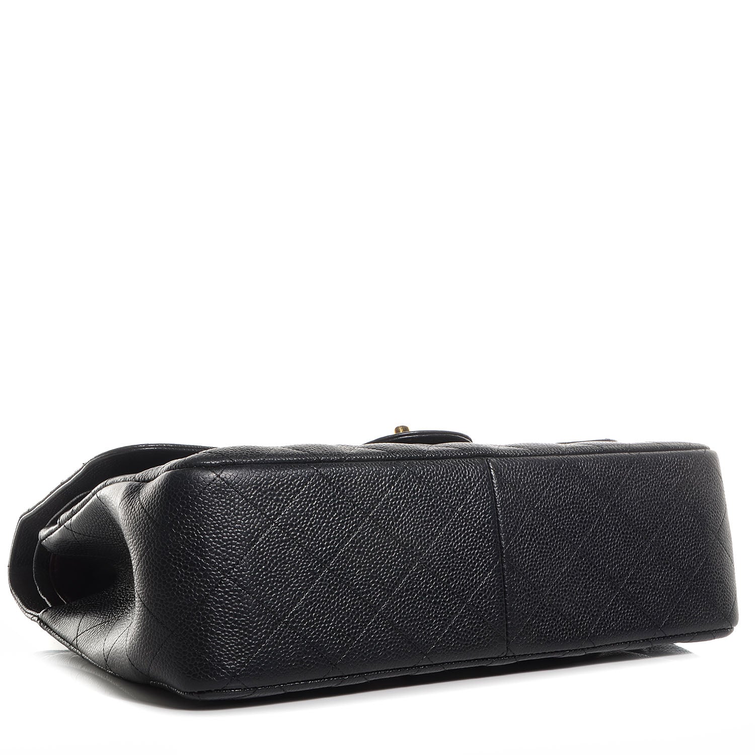 Chanel Caviar Quilted Jumbo Double Flap Black 14 of 20